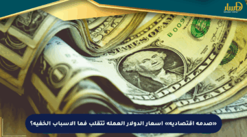 «صدمة اقتصادية» أسعار الدولار العملة تتقلب فما الأسباب الخفية؟